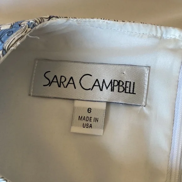 🛎 Sara Campbell | Sleeveless Dress Sz 6 - Picture 10 of 12